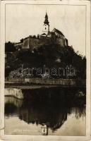 1934 Nyitra, Nitra; püspöki vár / bishop's castle. Rasofsky photo (szakadás / tear)