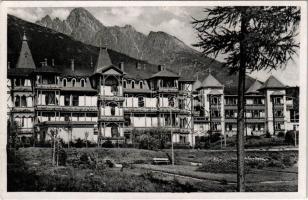 Újtátrafüred, Neu-Schmecks, Novy Smokovec (Magas-Tátra, Vysoké Tatry); szálló / hotel