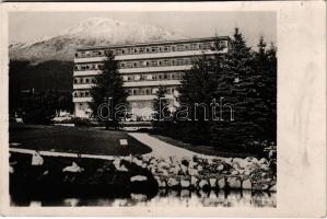 Újtátrafüred, Neu-Schmecks, Novy Smokovec (Magas-Tátra, Vysoké Tatry); Palace szálloda / hotel (lyukak / pinholes)