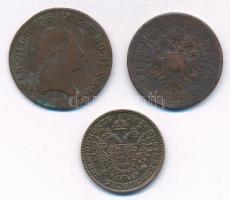 1800E 1kr Cu + 1851B 1/2kr Cu + 1851E 1kr Cu T:2-,3