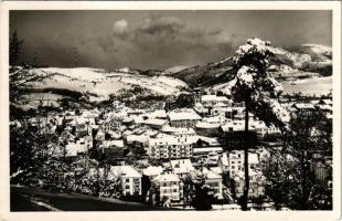 1938 Besztercebánya, Banská Bystrica; látkép télen / general view in winter