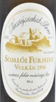 1996 Somlói Furmint Vulkán 1996, Nászéjszakák bora, Inhauser István pincészetéből, szakszerűen tárol...