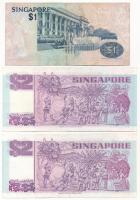 Szingapúr 1976. 1$ + 1992. 2$ (2x) T:II-,III
Singapore 1976. 1 Dollar + 1992. 2 Dollars (2x) C:VF,F...