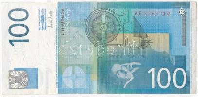 Jugoszlávia 2000. 100D T:III Yugoslavia 2000. 100 Dinara C:F Krause P#156