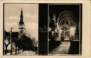 1947 Vágújhely, Waag-Neustadt, Nové Mesto nad Váhom; Rim. kat. kostol / Római katolikus templom, belső / Catholic church, interior (EK)