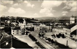 1957 Szepesváralja, Spisské Podhradie; látkép / general view