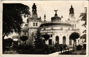 1932 Igló, Zipser Neudorf, Spisská Nová Ves; Mestské divadlo / Városi színház / theatre (fl)