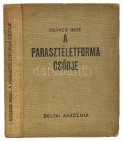 Kovács Imre: A parasztéletforma csődje. Bólyai Könyvek. Bp.,1940, Bólyai Akadémia. Kiadói félvászon-kötésben.