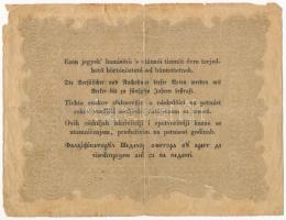 1848. 10Ft "Kossuth Bankó" "LX 9176 73" T:III- szakadások, anyaghiány
Adamo G11...