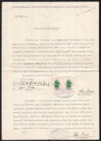 1940 Nagyszöllős, izraelita házassági anyakönyvi kivonat