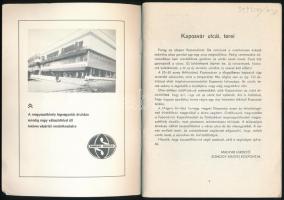 Kaposvár utcái-terei. Szerk.: Kovács Sándor. Kaposvár,1984,Magyar Hirdető Somogy m. Központja, 48 p....