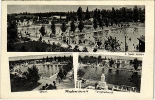 1943 Hajdúszoboszló, fürdő, strand, gyógymedencék