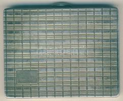 Art deco férfi, ezüst cigarettatárca, Ag 91g