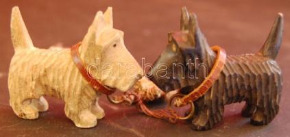 2 db kis faragott kutya