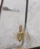 Ezüstözött alpakka kitámasztós fényképkeret, jelzett, 13x8,5cm