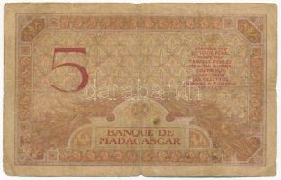 Madagaszkár 1937. 5Fr T:III-
Madagascar 1937. 5 Francs C:VG