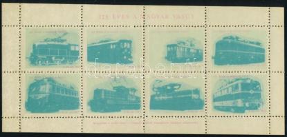 125 éves a magyar vasút levélzáró ív