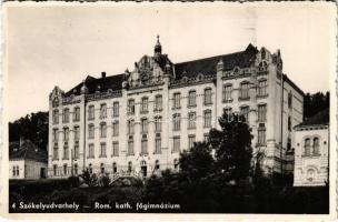 1942 Székelyudvarhely, Odorheiu Secuiesc; Római katolikus főgimnázium / Catholic school