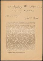 1937 Sáfrán Györgyi: "Erdélyi lélek" az erdélyi lírában. Különlenyomat. Bp., 1937., "...