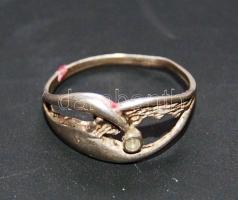 Női köves ezüstgyűrű