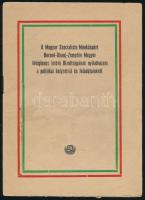 cca 1950-1960 3 db propaganda kiadvány (Üzemi kollektív szerződés, Nyitott szemmel, Magyar Szocialis...