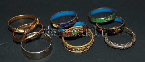 9db női bizsu gyűrű