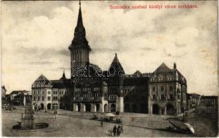 1911 Szabadka, Subotica; Városháza. Vig Zsigmond Sándor kiadása / town hall (fl)