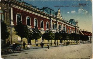 Belgrad, Beograd, Belgrade; Rendőrfőnöki palota. Vasúti levelezőlapárusítás 4301. / Polizeischafs Palais / police chiefs palace (EM)