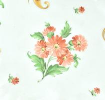 Herendi II. osztályú, kínálótál, kézzel festett, kopásnyomokkal, 32x18cm