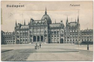 1907 Budapest V. Parlament, leporellolap