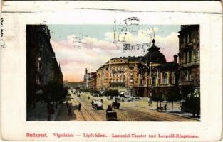 1911 Budapest XIII. Vígszínház, Lipót körút (Rb)