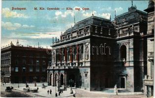 1916 Budapest VI. M. kir. operaház (Rb)