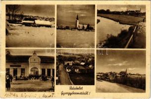 1944 Gyergyóremete, Remetea; mozaiklap / multi-view postcard (fa)