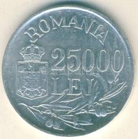 Románia 1946. 25.000L Ag I.Mihály T:2 apró ph.