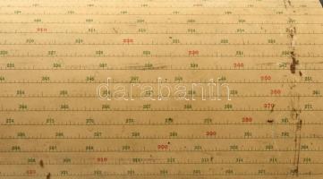 Antik svájci Loga számológép, 15m skálahosszúságú hengeres tolózár, Daemen-Schmid of Uster, Zürich, ...