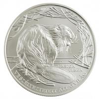 2000. 3000Ft Ag "Veszélyeztetett állatvilág - hód" tanúsítvánnyal T:BU Adamo EM165