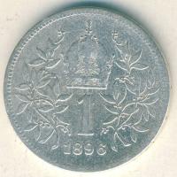 Ausztria 1896. 1K Ag T:3