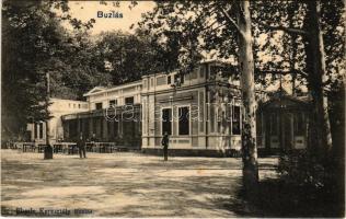 1907 Buziás, gyógyterem. Eberle Keresztély kiadása / spa