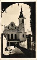 1944 Dés, Dej; Római katolikus templom / Catholic church (Rb)