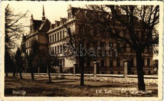 1939 Beszterce, Bistritz, Bistrita; Lic. Lut. / Evangélikus gimnázium / Lutheran grammar school