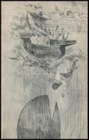 Babits Mihály: Jónás könyve. Bp.[1966.],Magyar Helikon,(Gyoma,Kner-ny.), 27 sztl. lev.+ 4( Würtz Ádá...