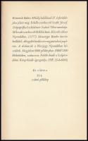 Babits Mihály: Jónás könyve. Bp.[1966.],Magyar Helikon,(Gyoma,Kner-ny.), 27 sztl. lev.+ 4( Würtz Ádá...