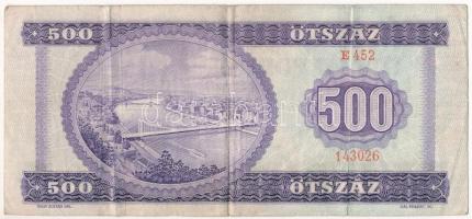 1969. 500Ft "E 452 143026" T:III Adamo F40