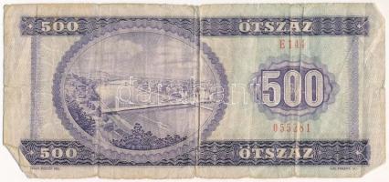 1980. 500Ft "E 144 055281" T:III- Adamo F42