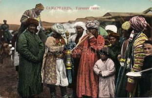 Samarkand enjoying the nargile