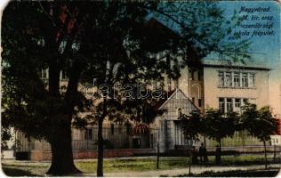 Nagyvárad, Oradea; M. kir. országos csendőrségi iskola, főépület / gendarmerie school (EM)