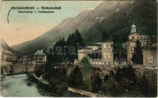 1907 Herkulesfürdő, Baile Herculane; látkép / general view (EK)