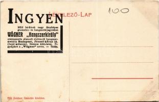 Piski, Simeria; látkép, vasúti indóház, vasútállomás. Zeidner Gusztáv kiadása. Hátoldalon Wágner &qu...