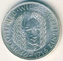 NSZK 1966. 5M Ag "Leibniz" T:BU