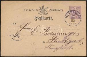 Német államok - Württemberg 1883